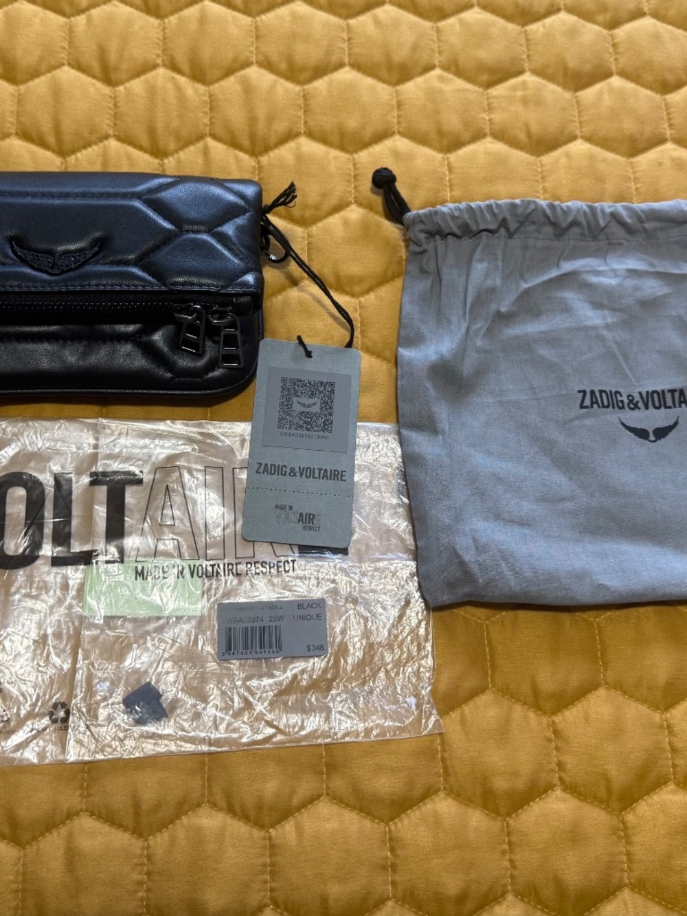 🦉 NWT ZADIG & VOLTAIRE HANDBAG - Picture 9 of 11